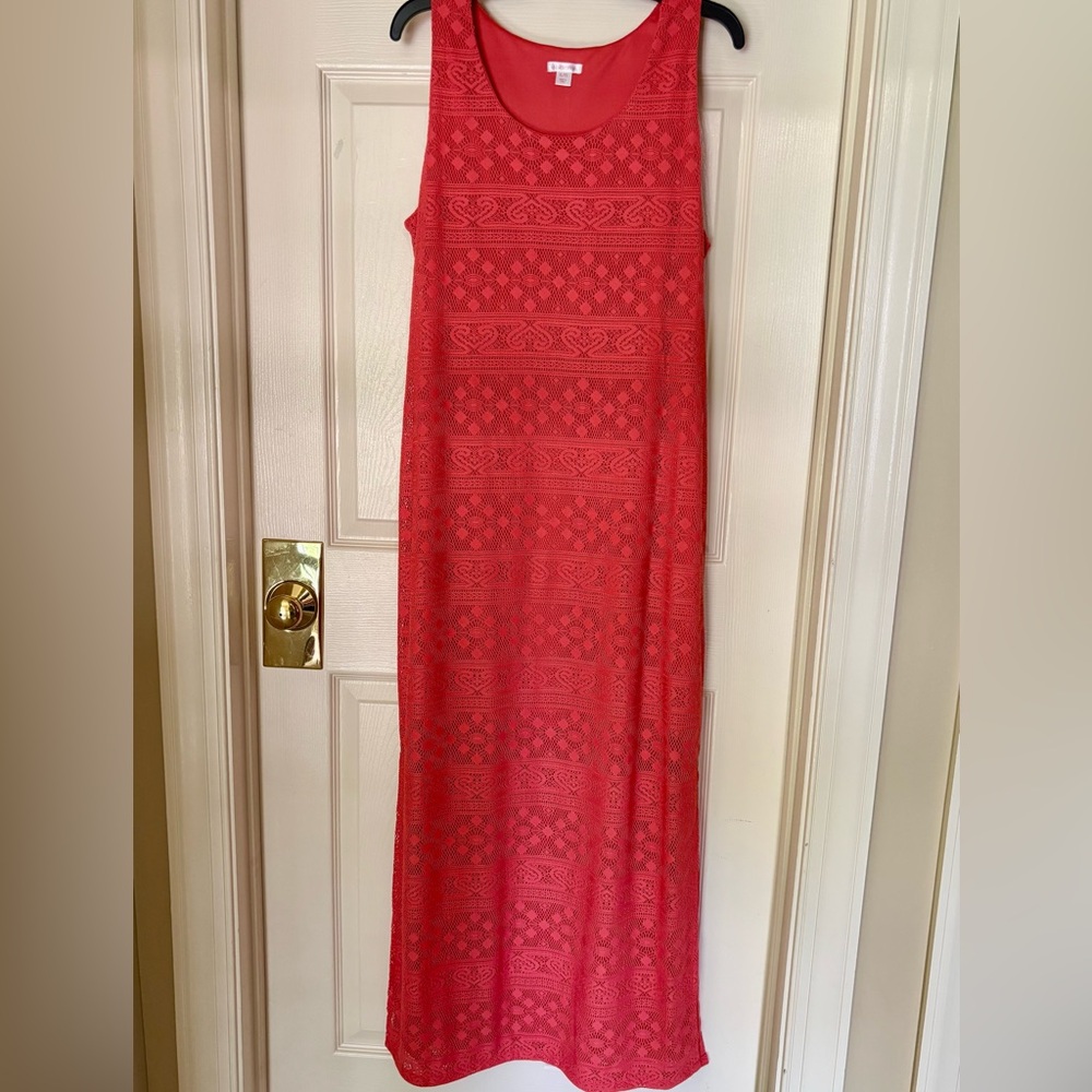 XHILARATION CROCHET MAXI